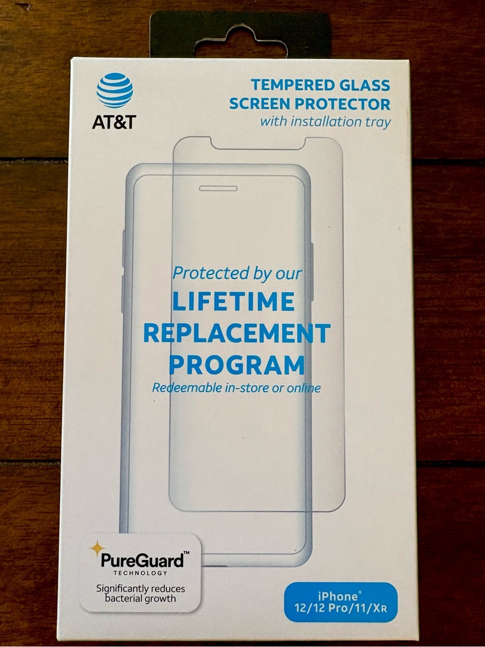 Tempered Glass Screen Protector – AT&T (NEW IN BOX)

IPhone 12/12 Pro/11/XR